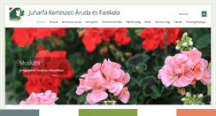 Desktop Screenshot of juharfa.hu